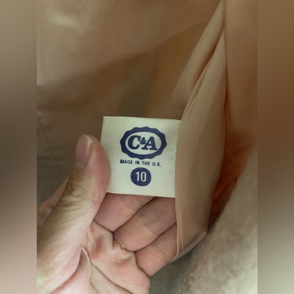 Vintage your sixth sense 100% wool women Jacket coat made in UK size 10 - Picture 11 of 16